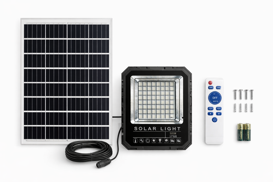 outdoor waterproof solar light ip66 with panel