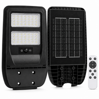 FOSVEX Solar LED Street Light with Motion Sensor & Remote Control | Waterproof Outdoor Security Light