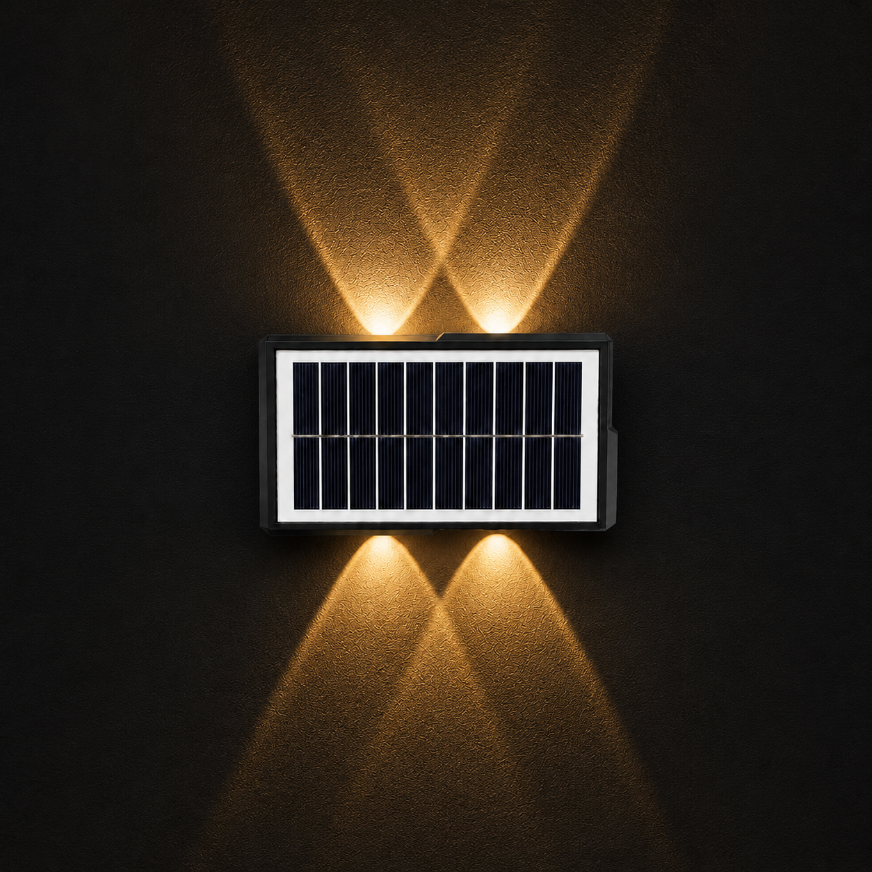 FOSVEX Solar Up & Down Wall Light | IP65 Waterproof Outdoor Solar LED Light