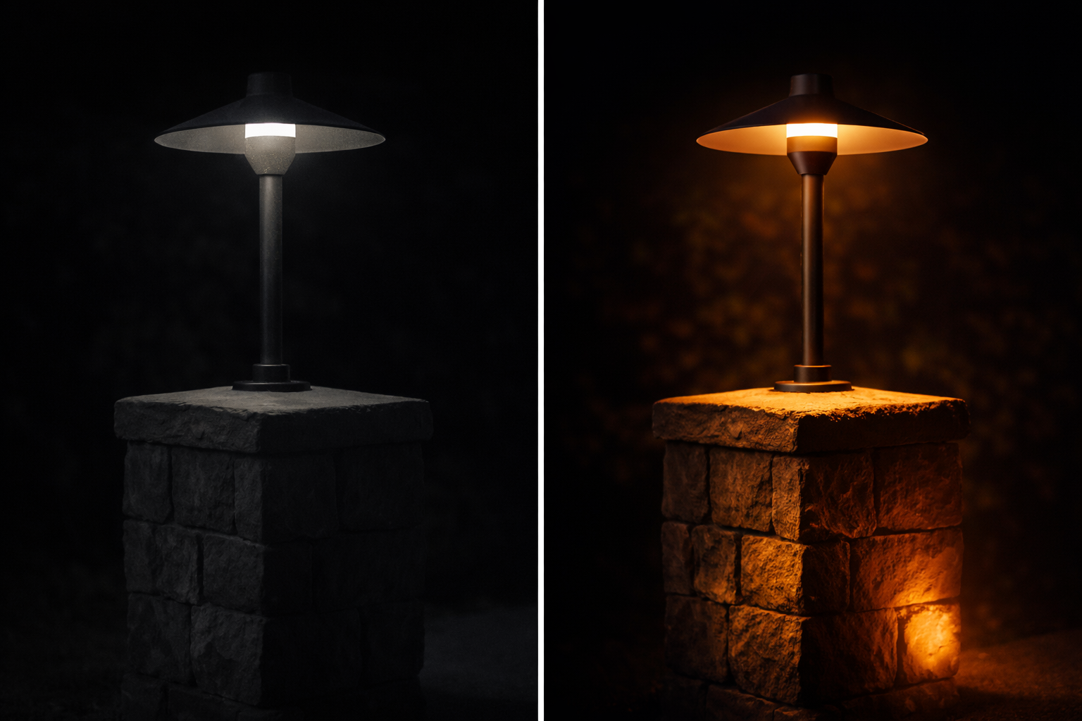 Road lamp first