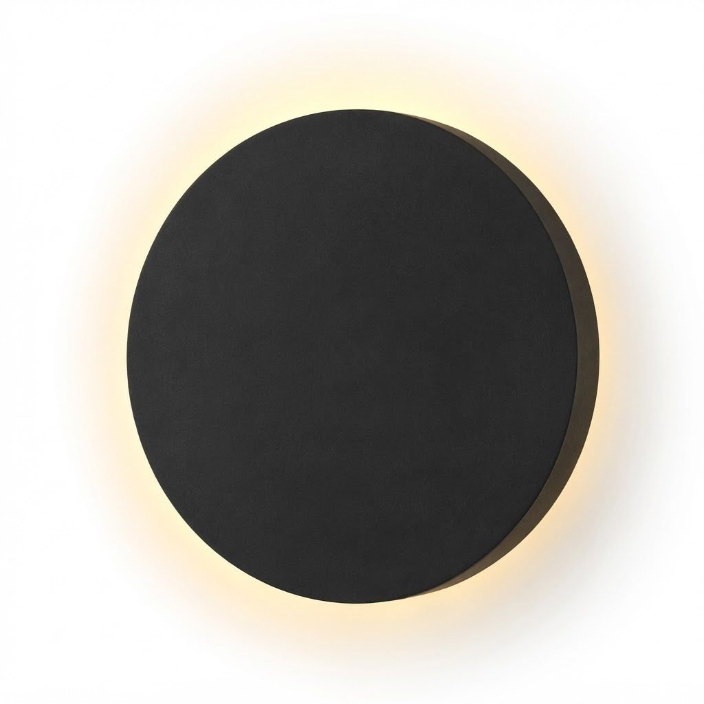 FOSVEX 12W Modern Round LED Wall Light | Warm White | IP65 Waterproof | Premium Outdoor Wall Lamp