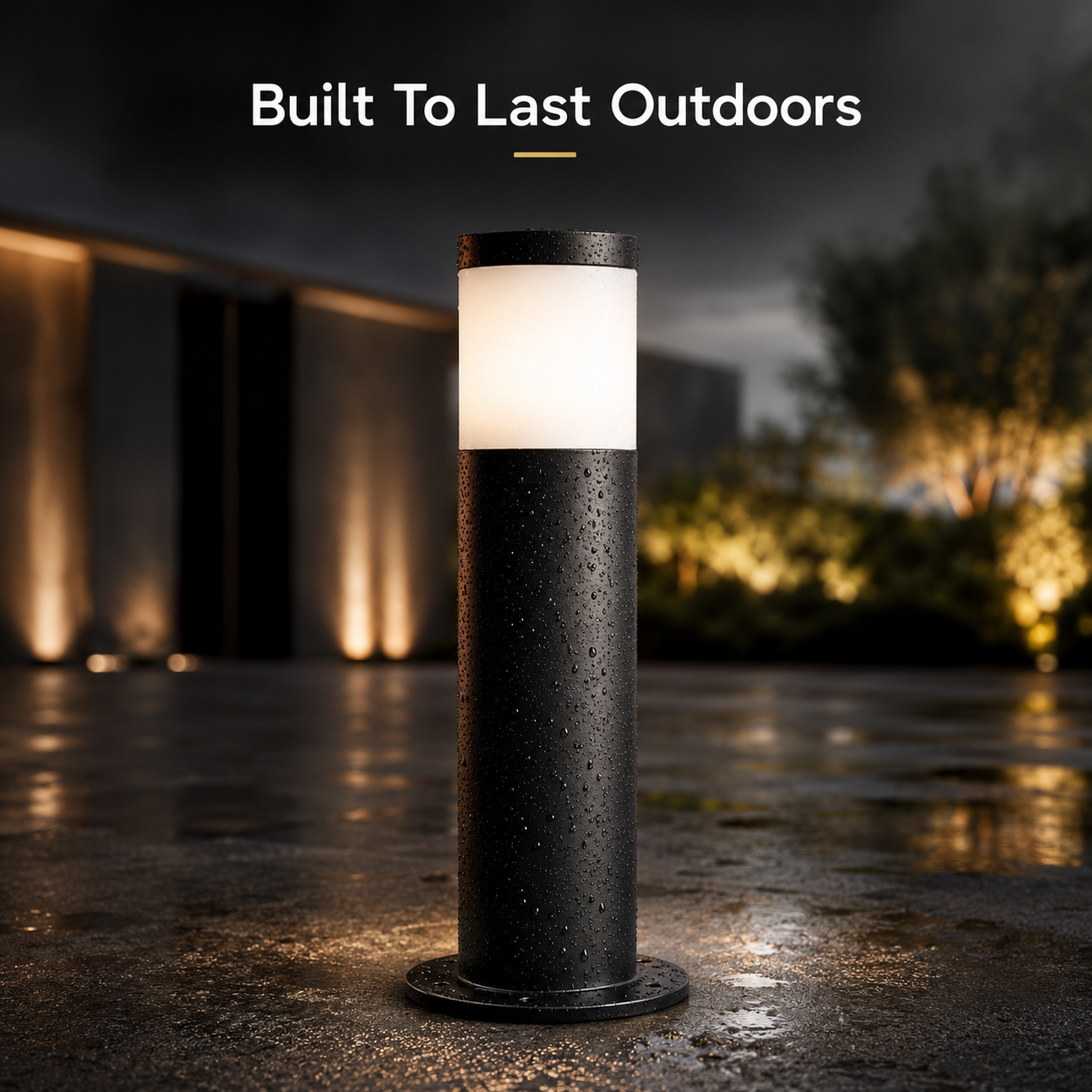 FOSVEX Outdoor LED Bollard Light – IP65 Waterproof Pathway & Garden Light