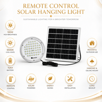 FOSVEX 100W Remote Control Solar Hanging Light