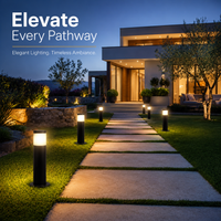 FOSVEX Outdoor LED Bollard Light – IP65 Waterproof Pathway & Garden Light
