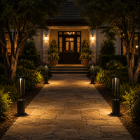 FOSVEX 10W Premium Outdoor Gate & Garden Bollard Light