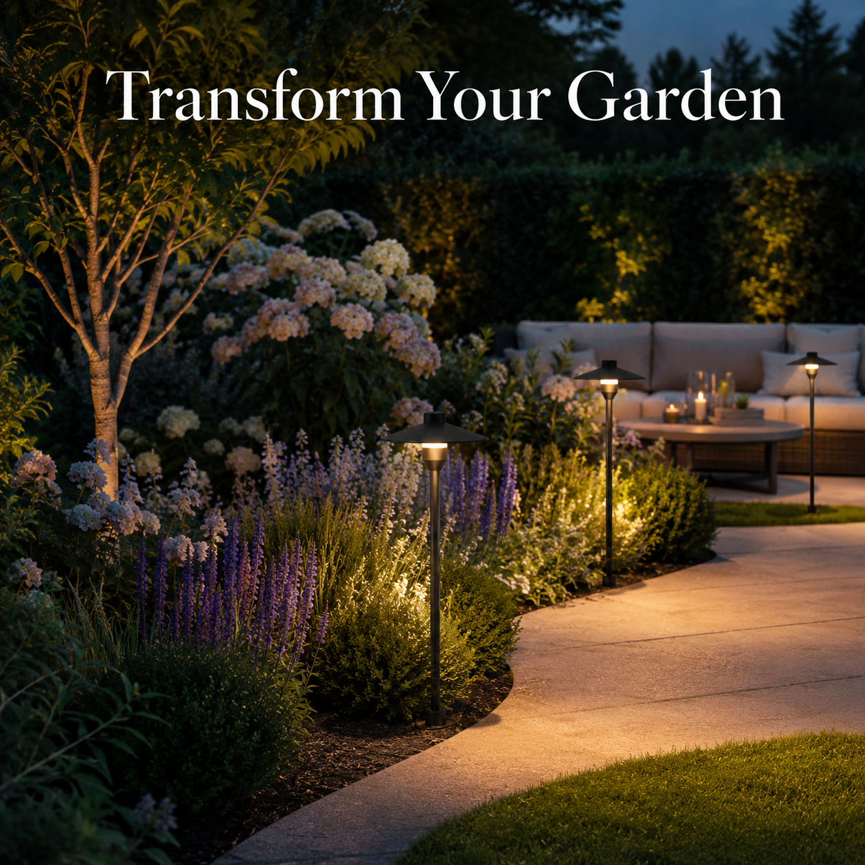 FOSVEX Outdoor LED Garden Bollard Light – 7W Warm White