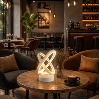 FOSVEX 50W Dual Circle LED Table Light | 3 Color Modes
