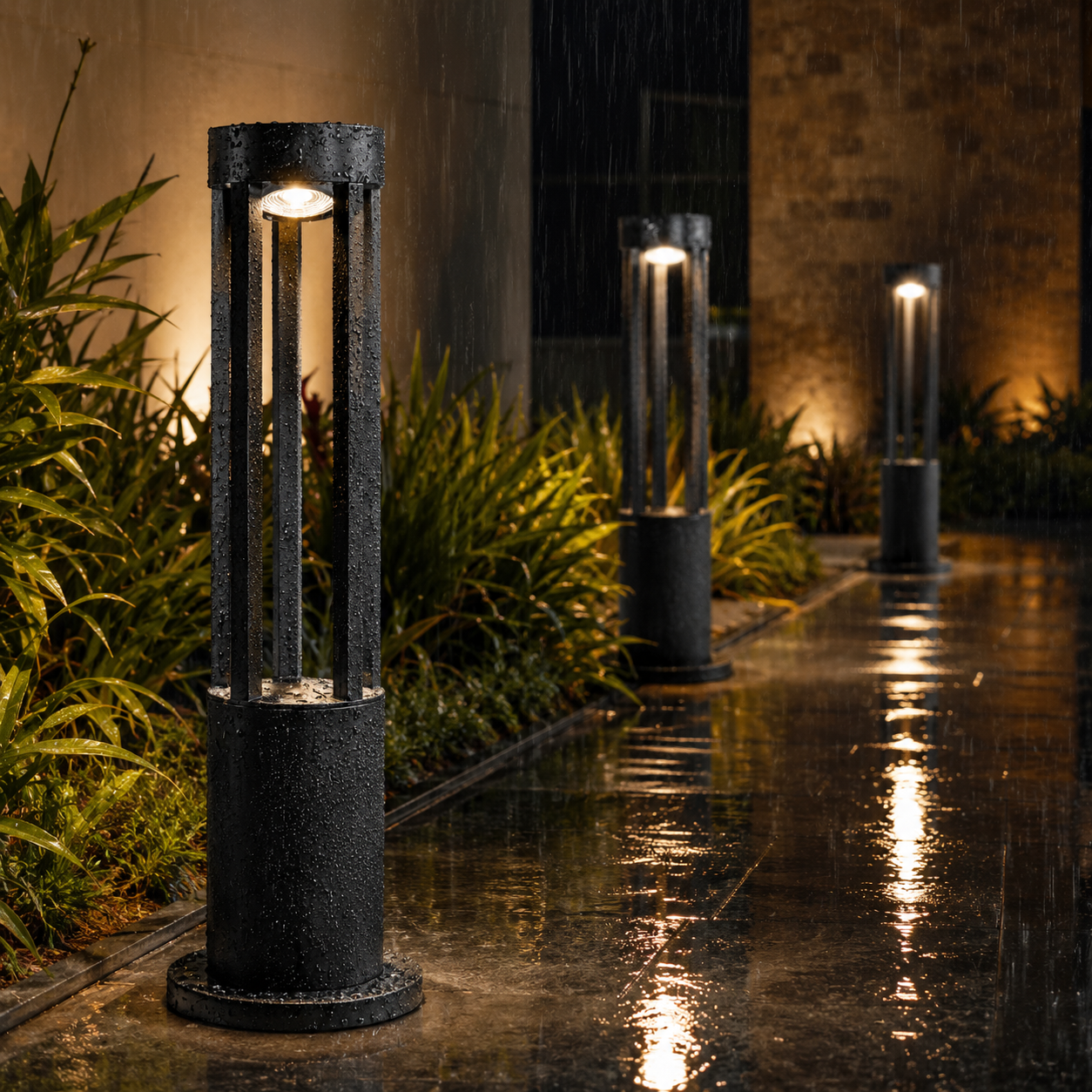 FOSVEX 10W Premium Outdoor Gate & Garden Bollard Light