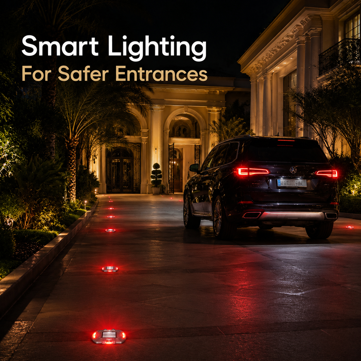 FOSVEX Solar Powered Road Stud Light