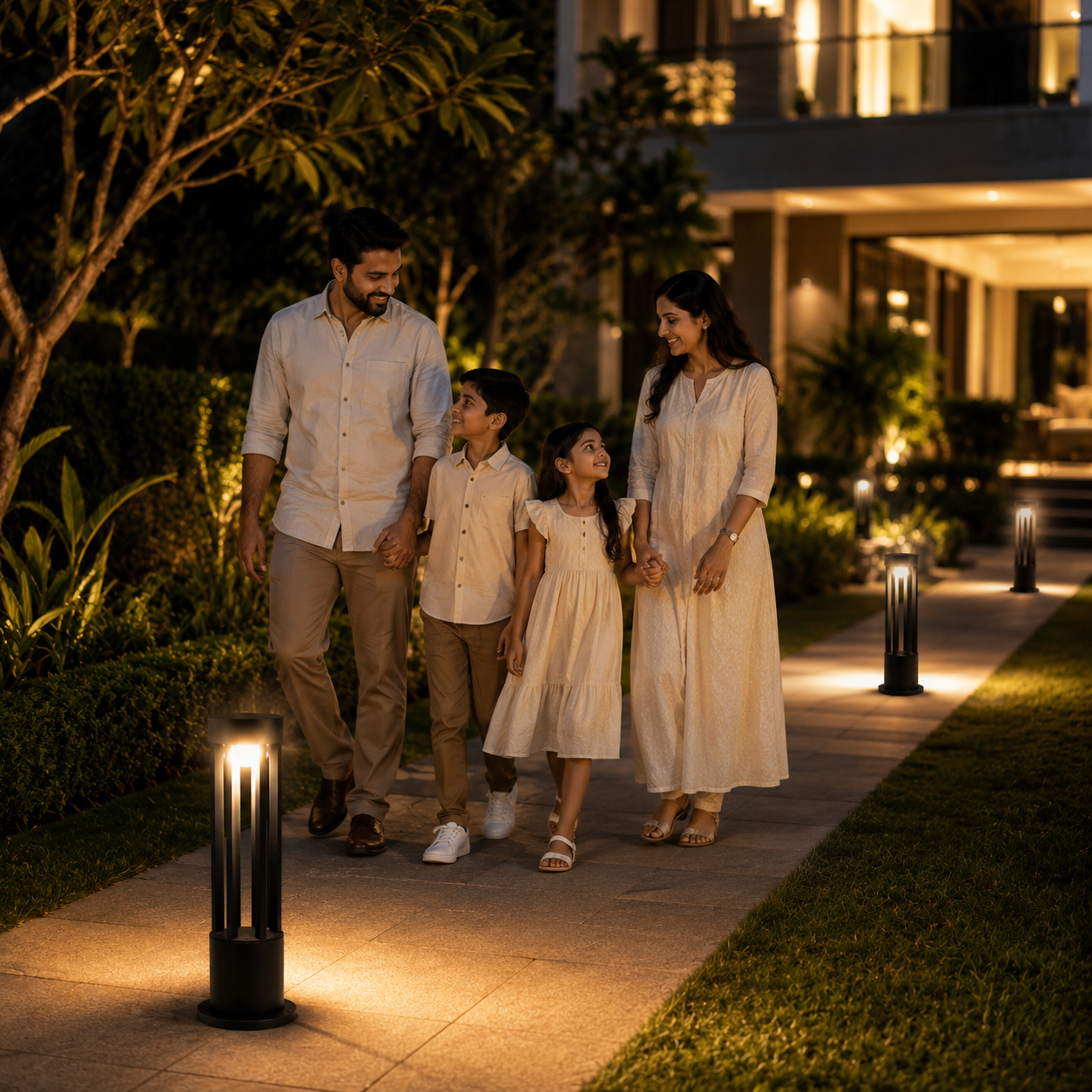 FOSVEX 10W Premium Outdoor Gate & Garden Bollard Light