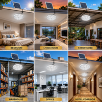 FOSVEX 200W Solar Ceiling Zumer Light with Remote Control