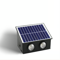 FOSVEX Solar Up & Down Wall Light | IP65 Waterproof Outdoor Solar LED Light