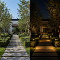 FOSVEX Outdoor LED Garden Bollard Light – 7W Warm White