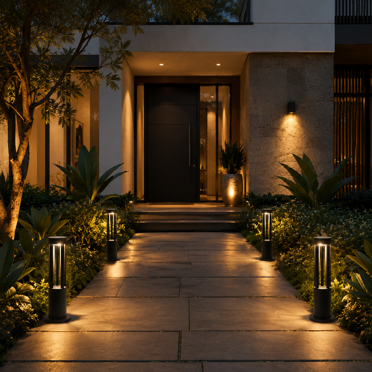FOSVEX 10W Premium Outdoor Gate & Garden Bollard Light