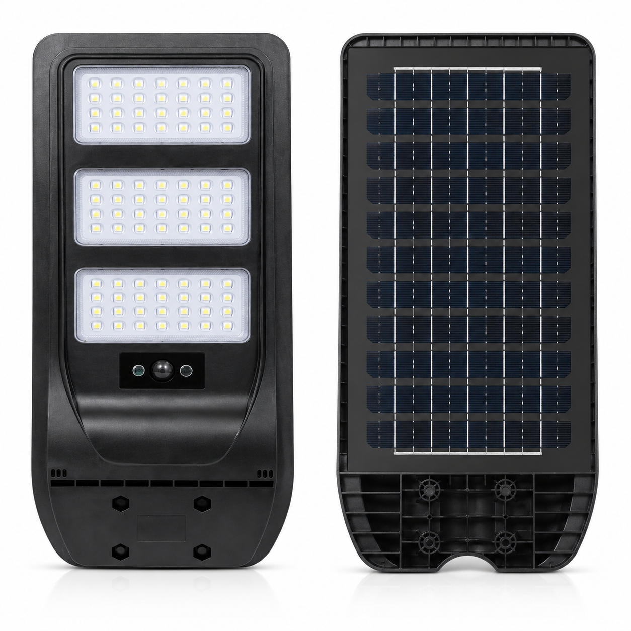 FOSVEX Solar LED Street Light with Motion Sensor & Remote Control | Waterproof Outdoor Security Light