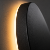 FOSVEX 12W Modern Round LED Wall Light | Warm White | IP65 Waterproof | Premium Outdoor Wall Lamp