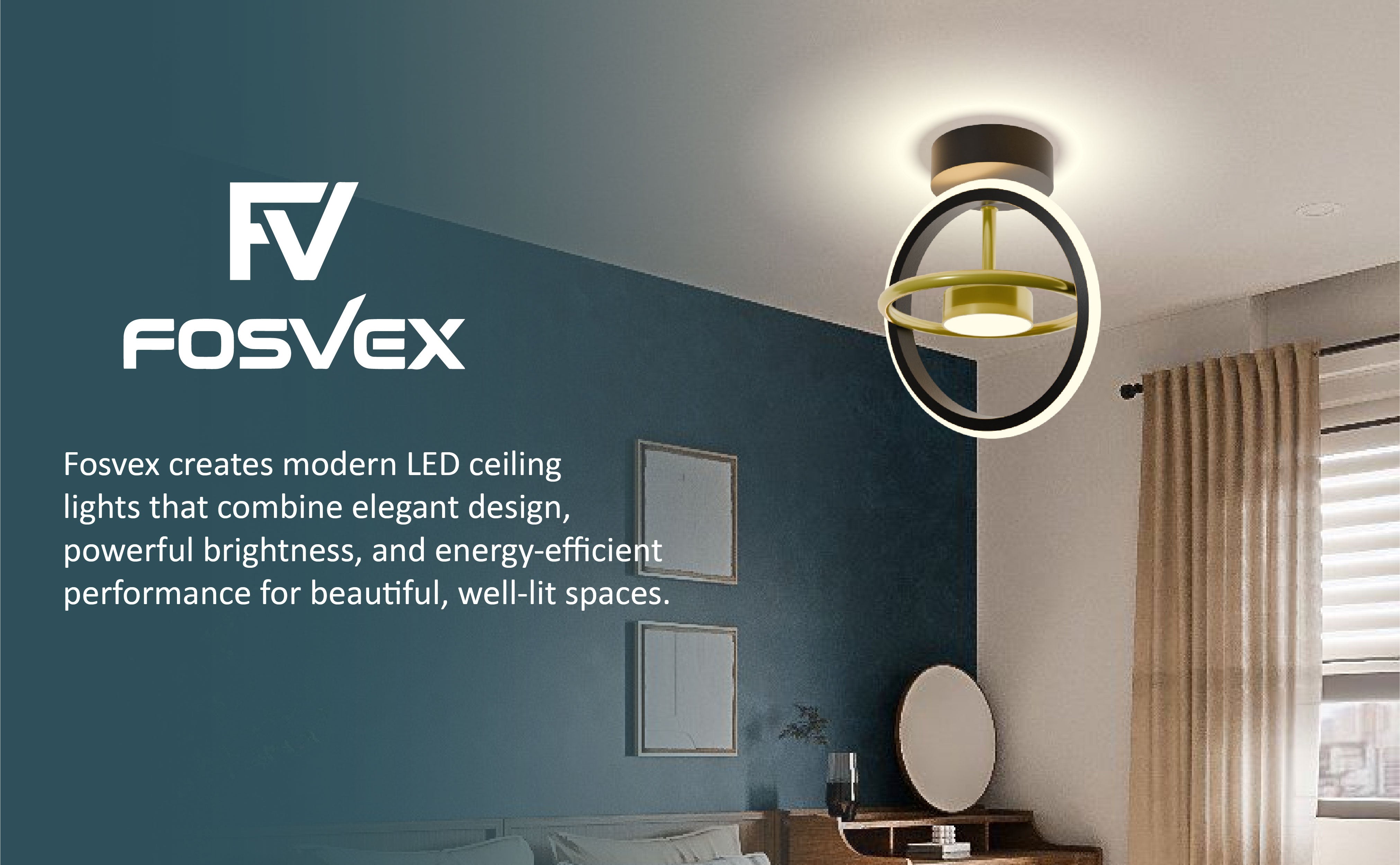 FOSVEX High-Performance LED Ceiling Lights