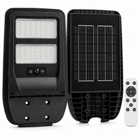 FOSVEX Solar LED Street Light with Motion Sensor & Remote Control | Waterproof Outdoor Security Light
