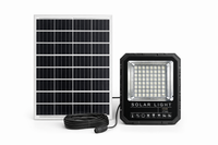 FOSVEX 500W Solar Flood Light Outdoor – IP66 Waterproof LED Security Light with Remote Control, 6500K Cool White for Garden, Gate, Farm & Parking