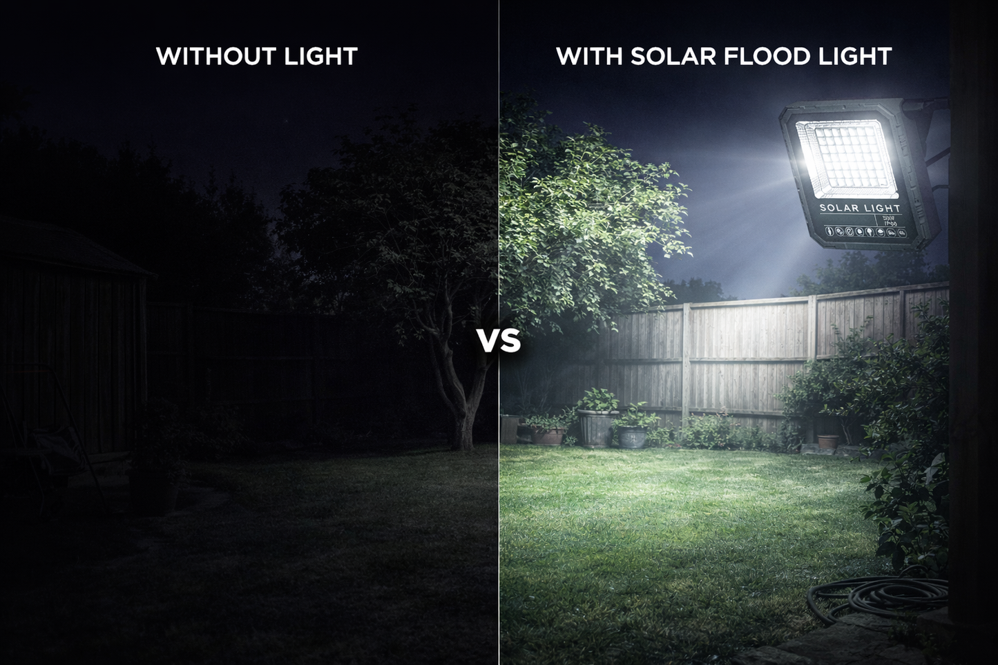 high power solar led flood light for farm and gate