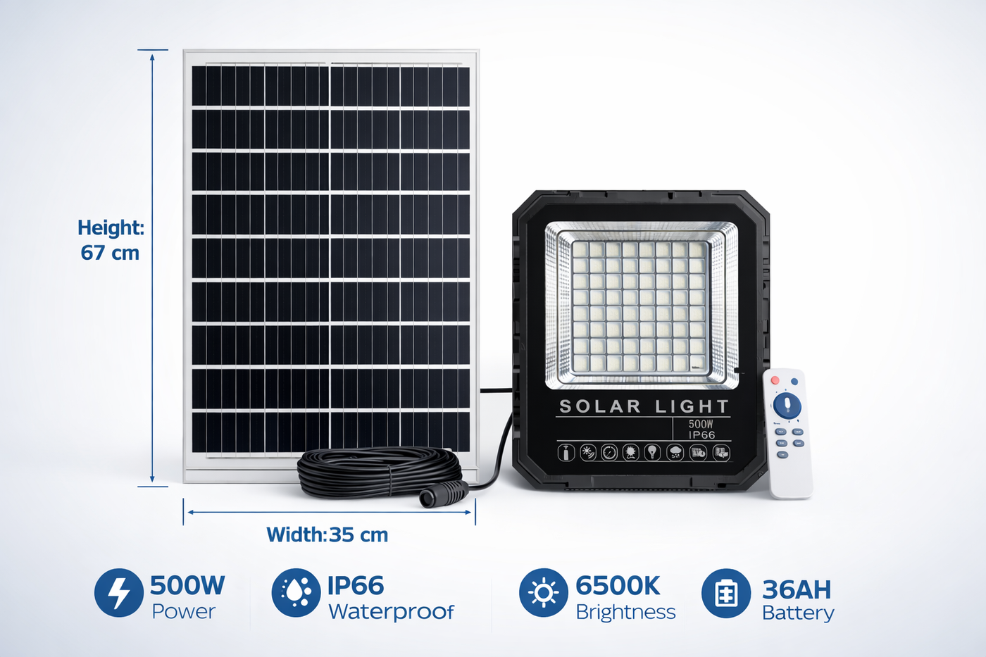 solar panel outdoor lighting system fosvex