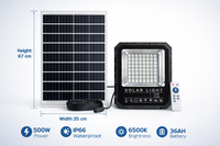 solar panel outdoor lighting system fosvex